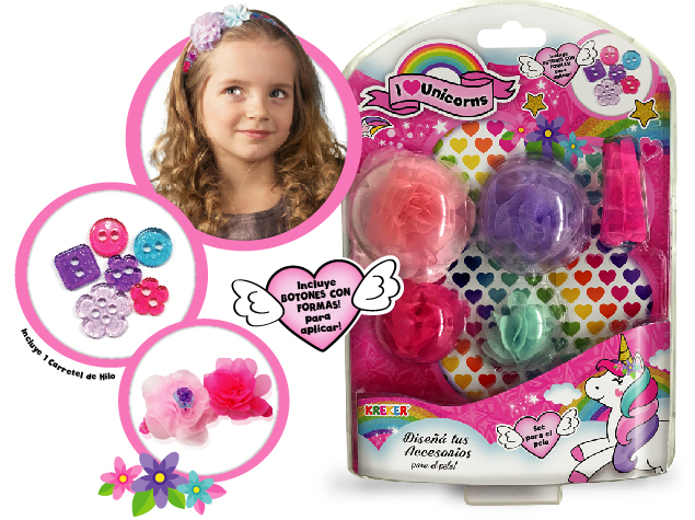 DiseÑa tus hebillitas para el pelo