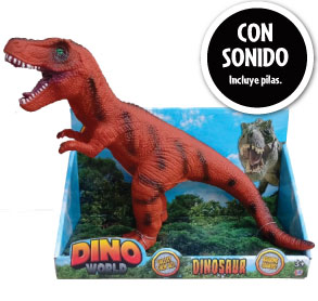 Dinosaurio con sonido super dino