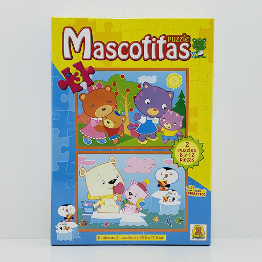 Puzzle mascotitas (8 y 12 piezas)