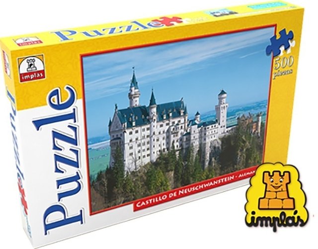 Puzzle 500pzs castillo neuschwanstein