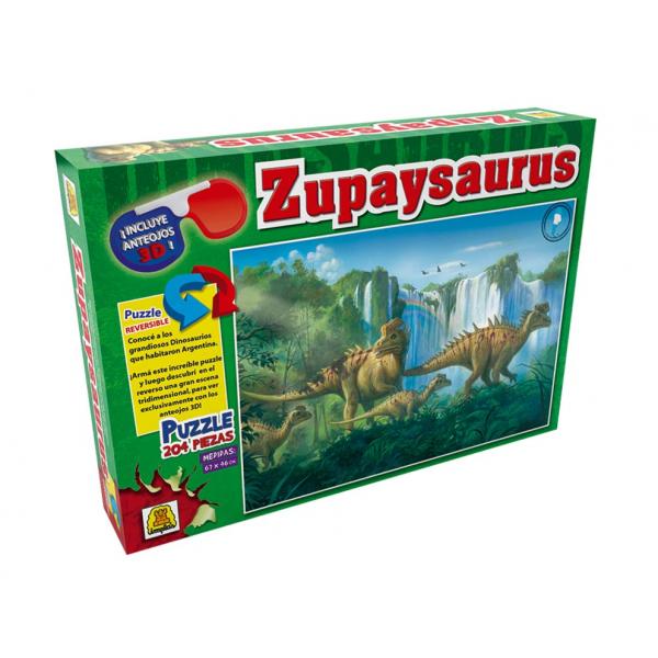 Puzzle 3d x 204  zupaysaurus