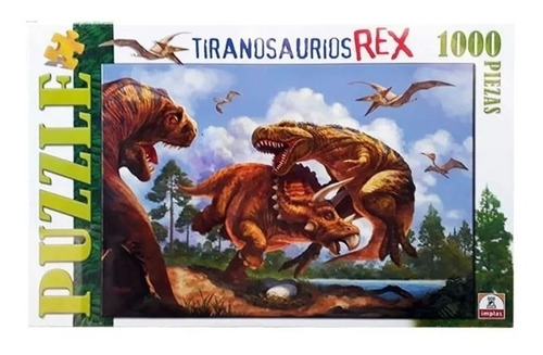 Puzzle x 1000 pz tiranosaurio rex