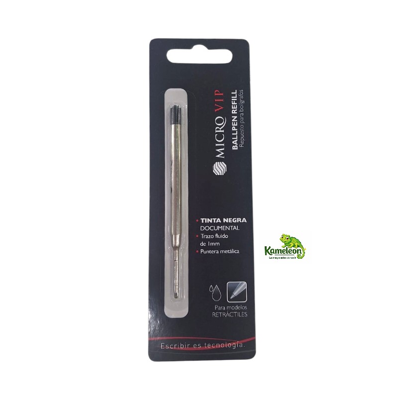Repuesto micro para boligrafo vip negro