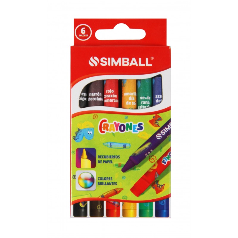 Crayones simball x6 mini