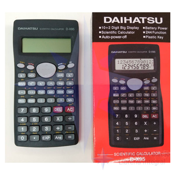 Calculadora cientifica daihatsu d-x95