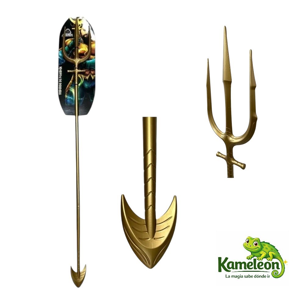 TRIDENTE DE AQUAMAN 1,40M