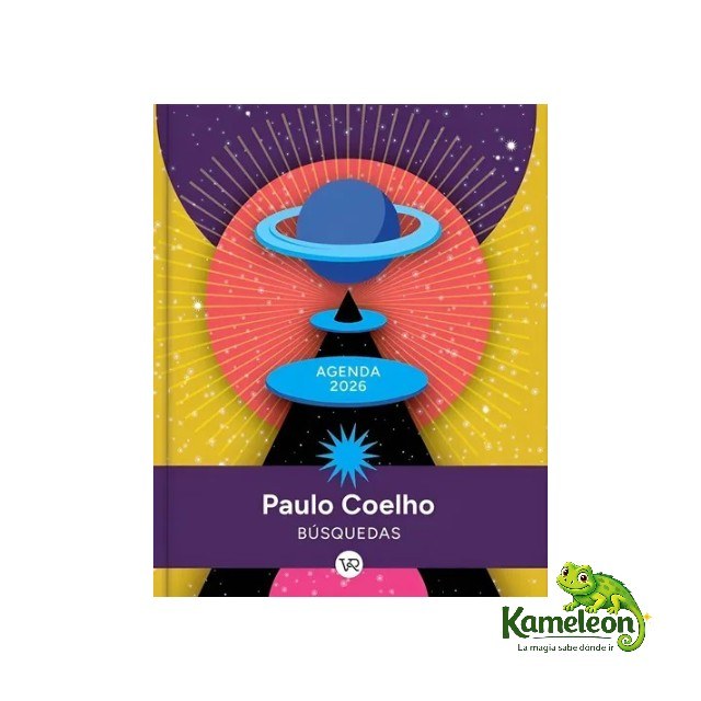 Agenda vyr paulo coelho cartone: busqueda violeta 2483
