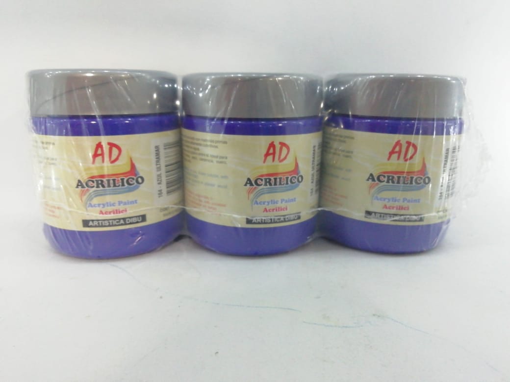 Acrilicos ad 164- azul ultramar x 200 ml.