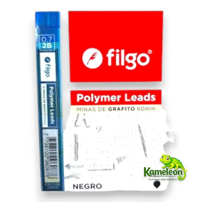 MINAS FILGO 0,7MM 2B