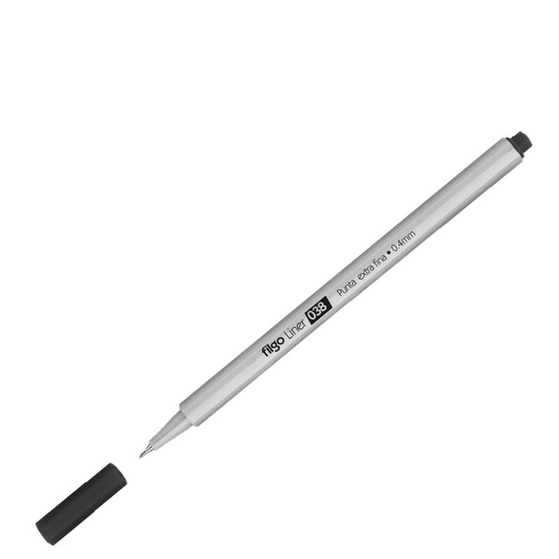 Microfibra filgo negra 038 0.4mm sw - l38 