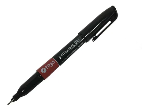 Marcador permanente filgo negro 041 microfibra