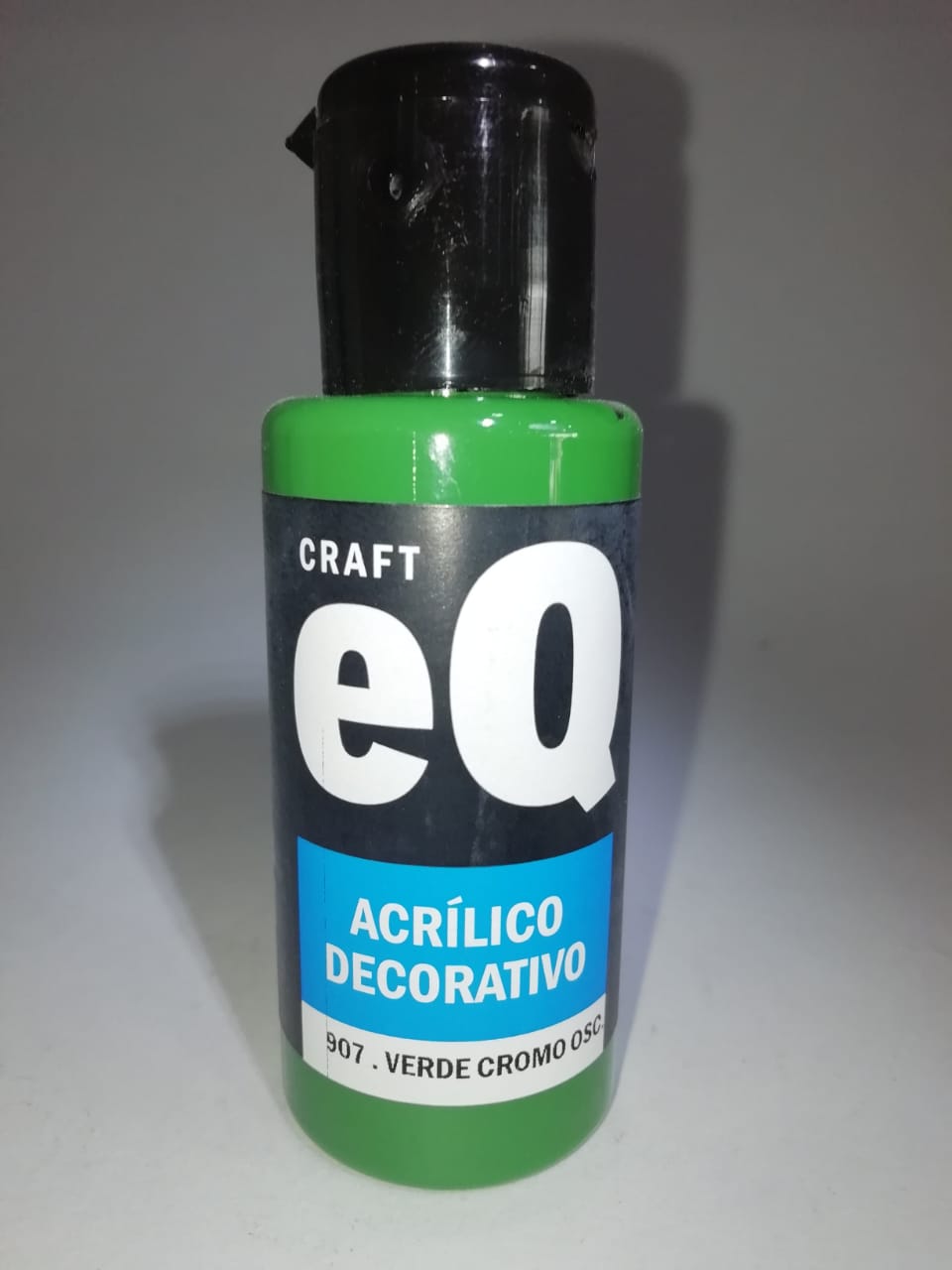 Acrilico  eq 907-verde cromo oscuro 