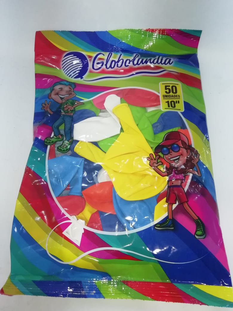 Globo multicolor 9