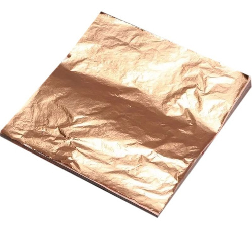 Laminas de metal cobre  a la hoja