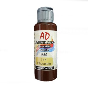 Acrilicos ad 111- chocolate x 60ml.