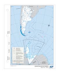 Mapa nro 3 bicontinental argentina 