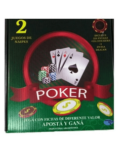 Poker set en caja