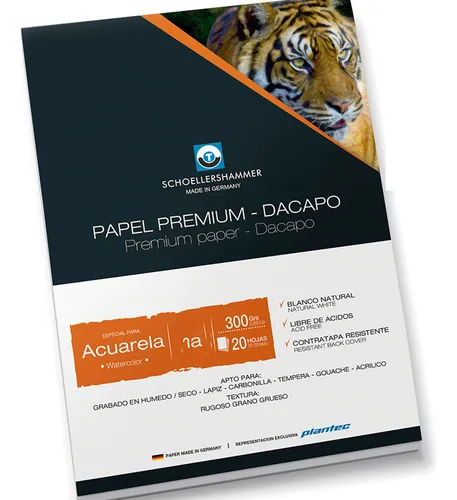 Block plantec de dibujo schoellershmmer 300gr  