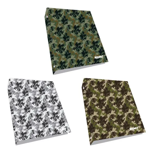 Carpeta rome numero 3 camuflaje 