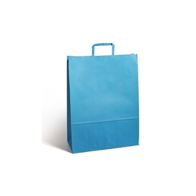 Bolsa de papel azul 30x41