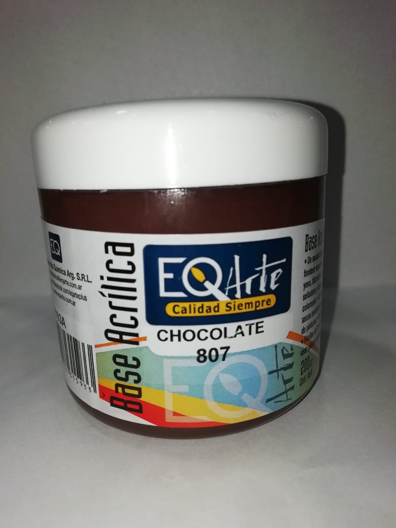 Base acrilica  eq chocolate 807