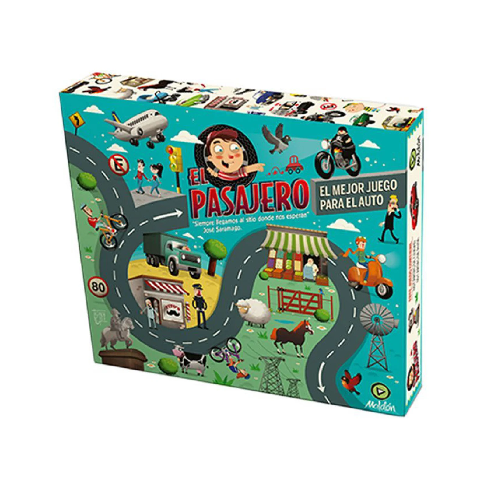 Juego de cartas maldon: el pasajero