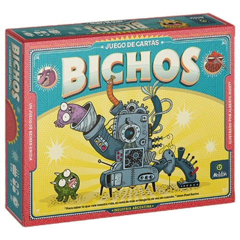 Juego de cartas maldon: bichos