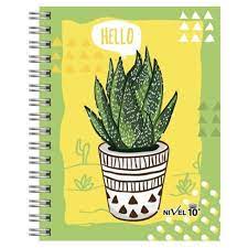 Cuaderno a4 cactus 120h liso