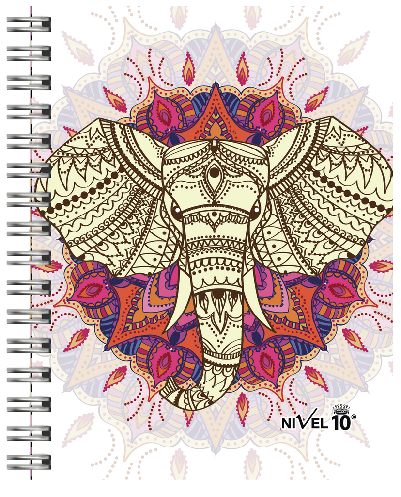 Cuaderno a5 elefante rayado