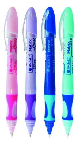 Lapicera pluma roller simball 