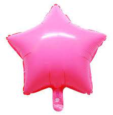 Estrella pastel rosa 46cm
