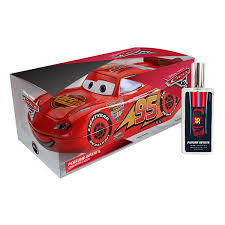 Perfume c/atomizador en caja auto cars x 50ml.