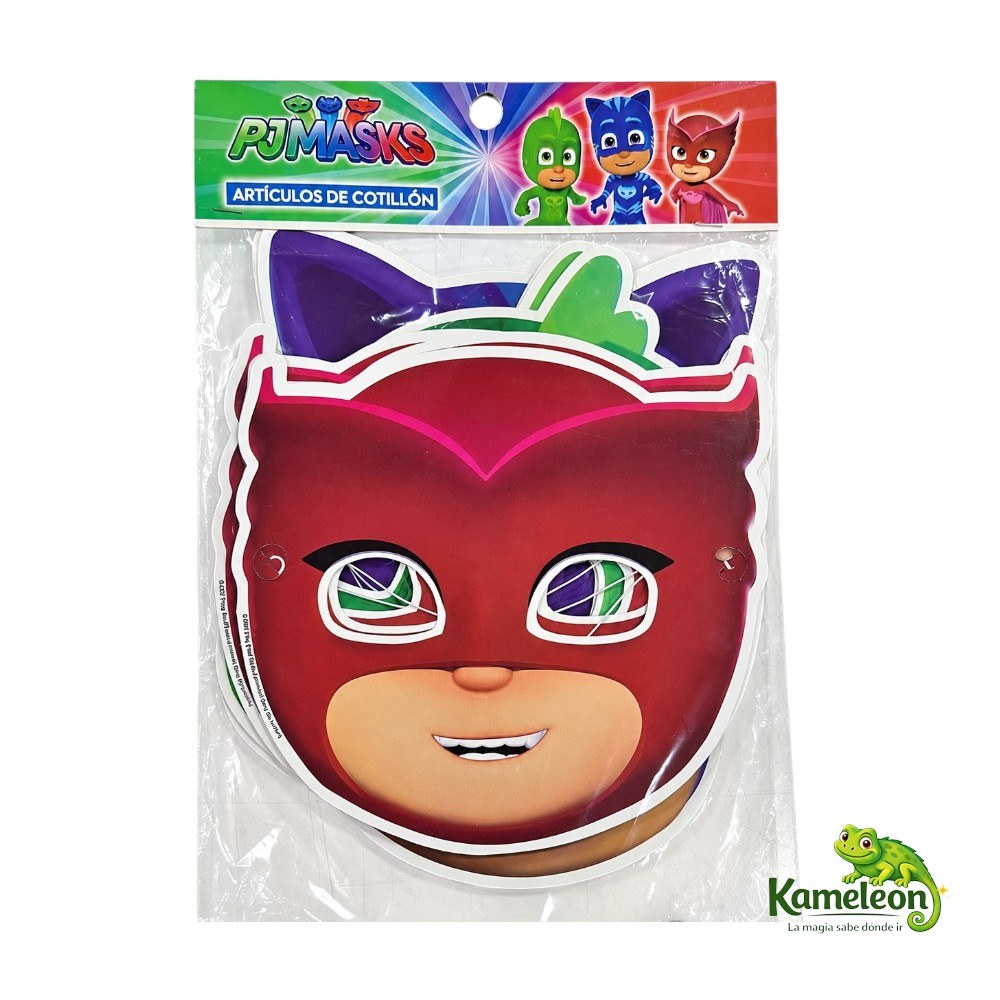 MASCARA ANTIFAZ DE HEROES EN PIJAMA PJ MSKS