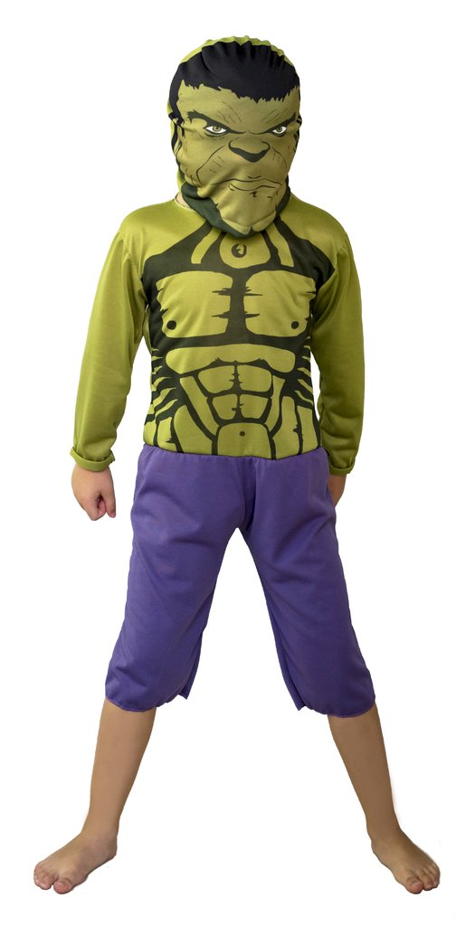 Disfraz oficial economico hulk t2