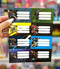 Etiquetas big pocket jurasik work 