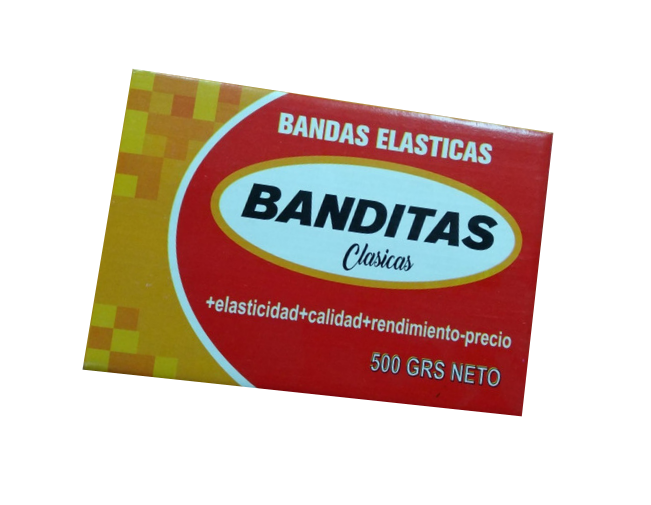 Banda elastica banditas caja 500gr diam 40