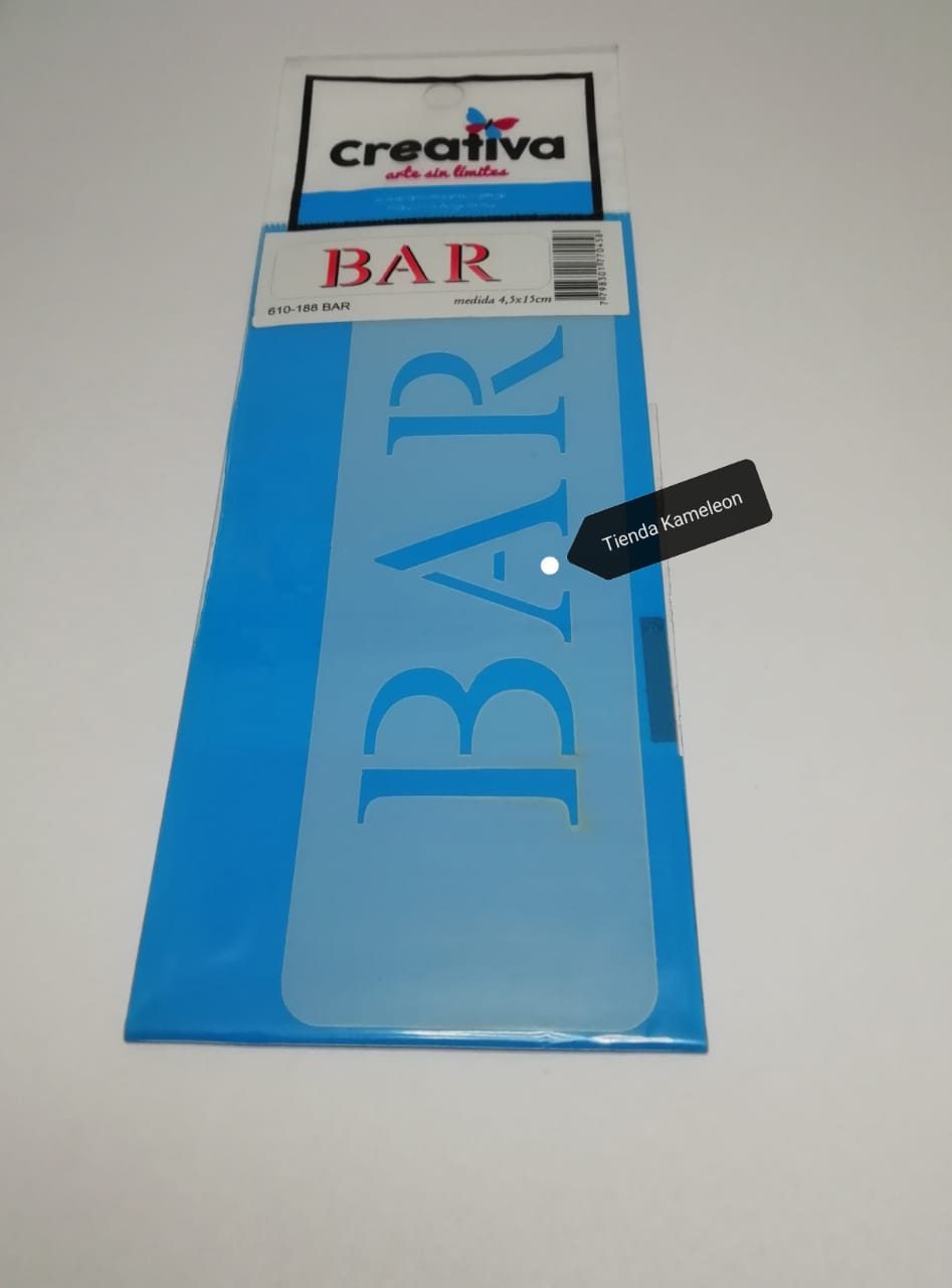 Stencil bar 610-188