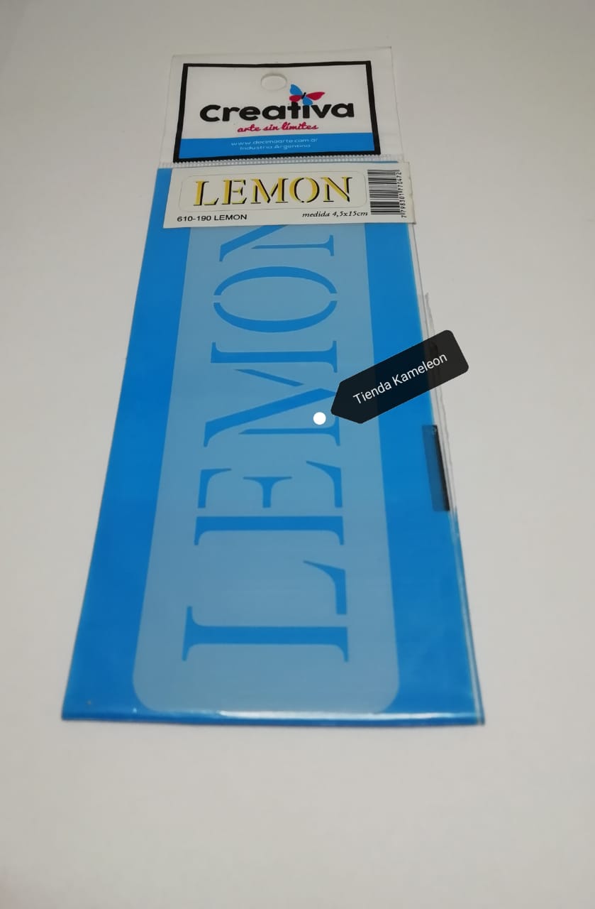 Stencil lemon 610-190