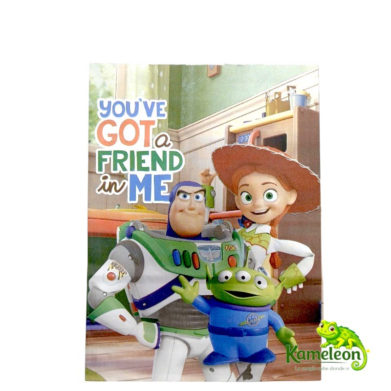 BOLSA TOY STORY DISNEY PIXAR 22 X 30CM.