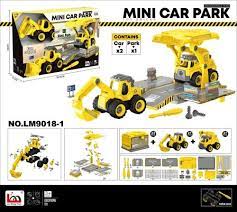 Mini car park set 2 vehiculos 