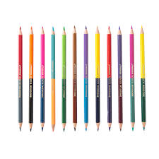 Lapices simball bicolor x12
