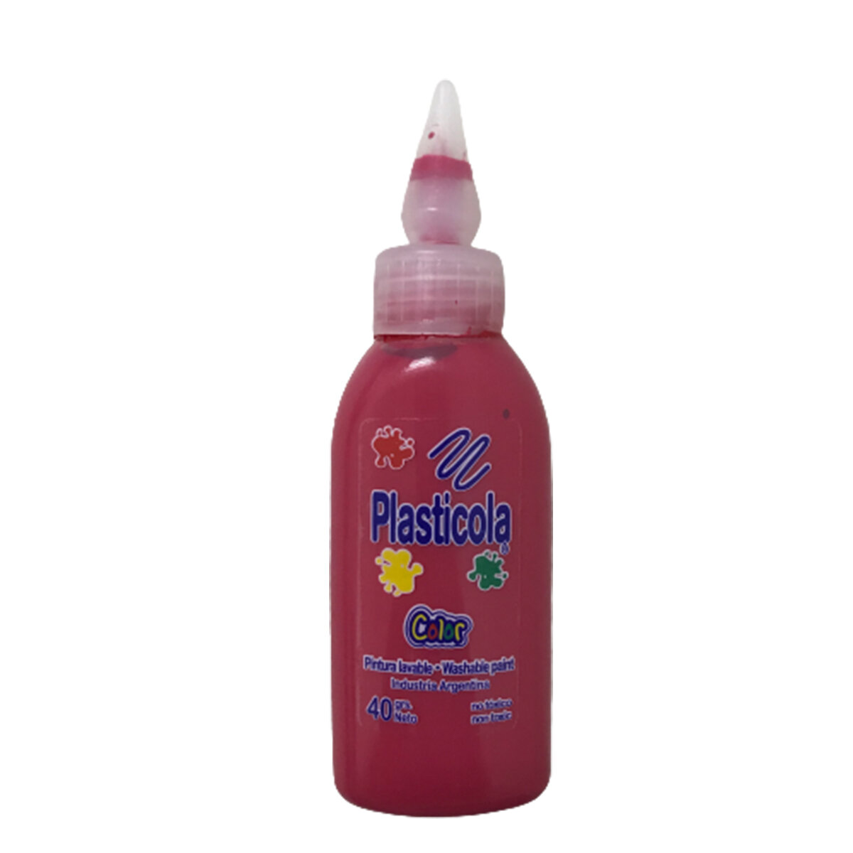 Plasticola color rojo  40 gs 