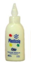Plasticola pastel amarillo 40gs 