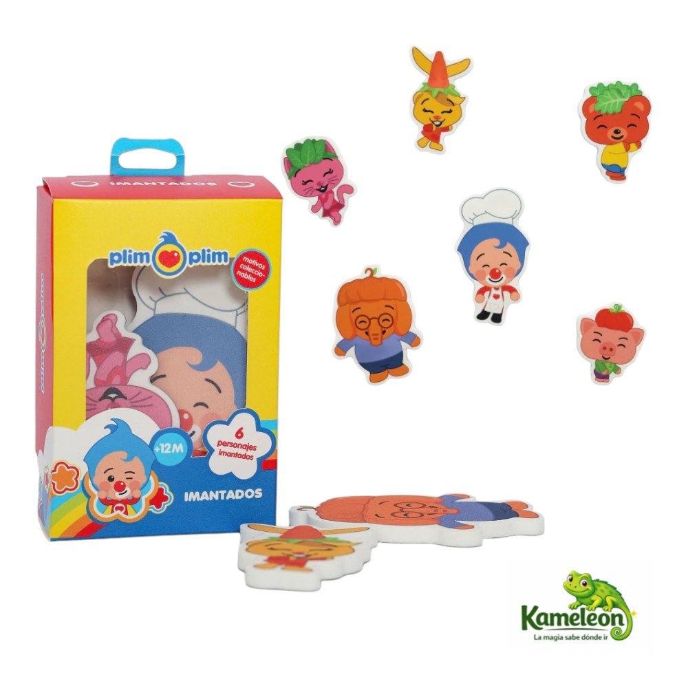 JUEGO "DJUR" PLIMPLIM IMANTADO FRUTAS Y VERDURAS