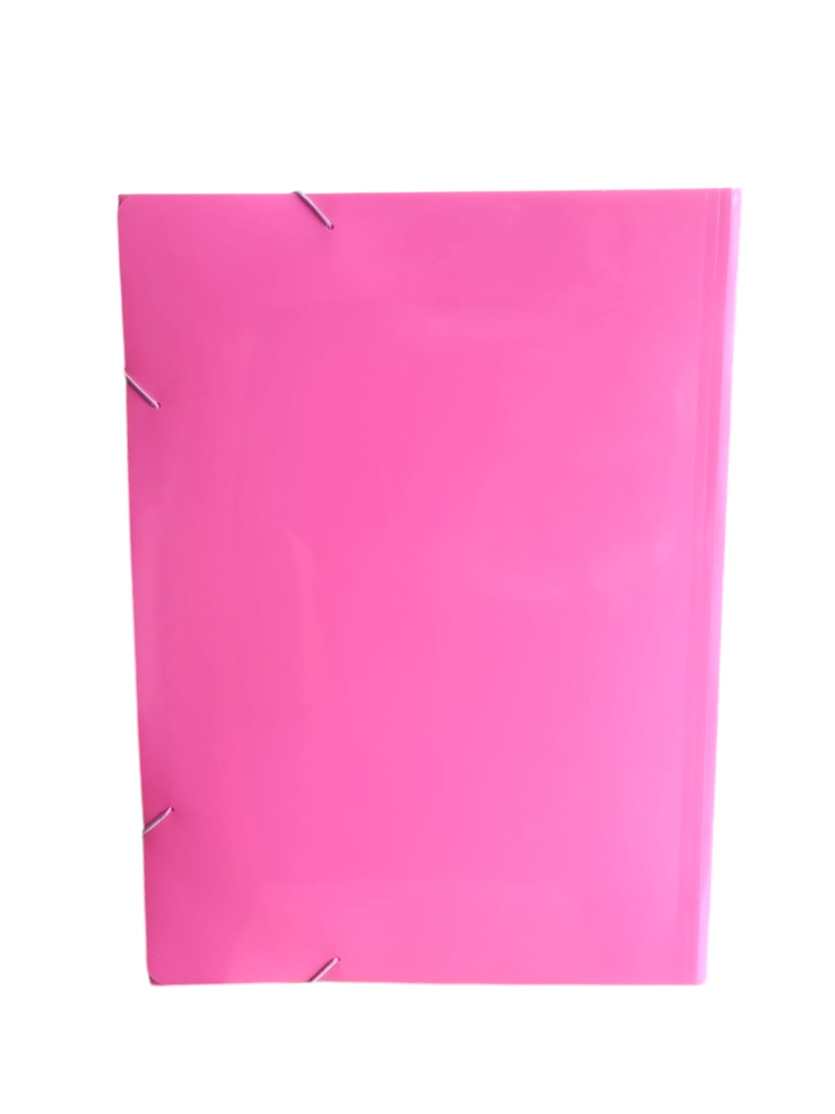 Carpeta rideo 3 solapas numero 6 colores neon