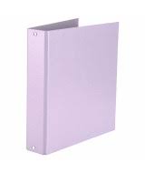 Carpeta lama numero 3 lila forrada
