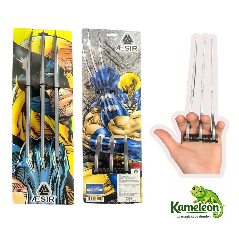 GARRAS DE 3 PUNTAS DE WOLVERINE