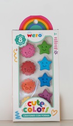 Crayones wero con formas cute colors 