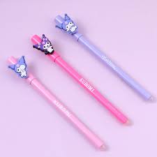 Lapicera boligrafos borrable kuromi