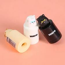 Sacapuntas 3d gato  wero 